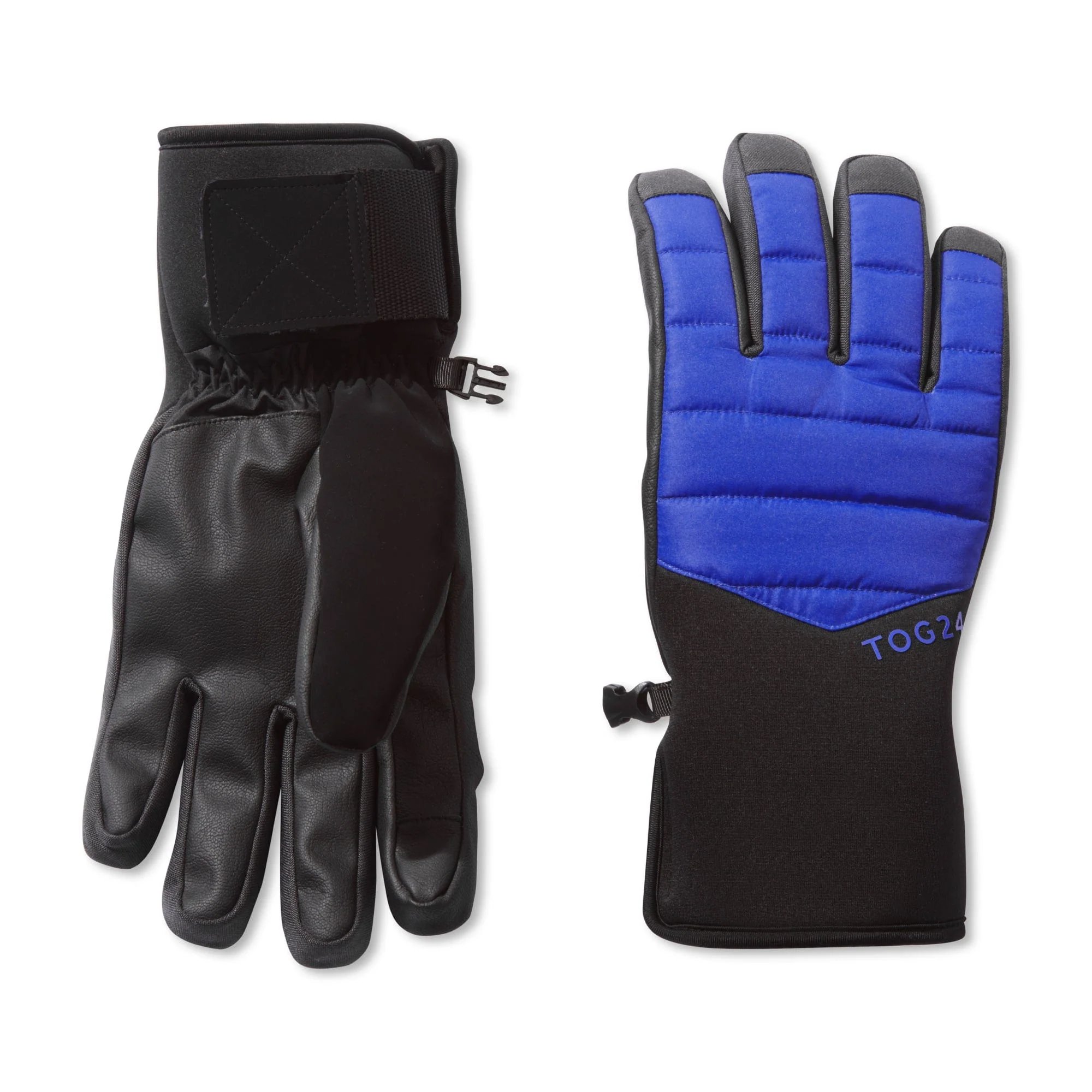 Adventure Waterproof Insulated Ski Gloves - Royal Blue - Image 3