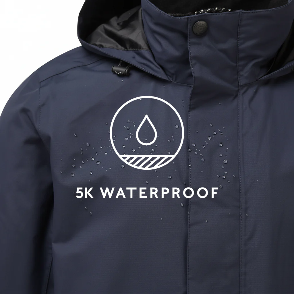Airton Mens Waterproof Jacket - Navy - Image 5