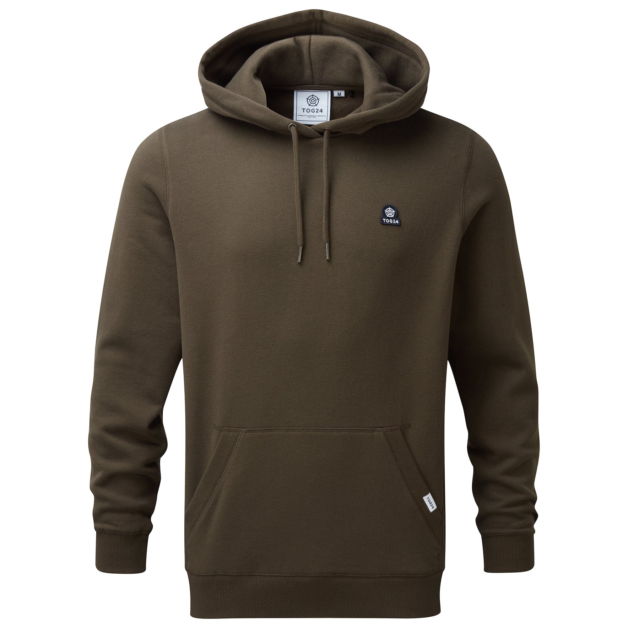 Akerman Mens Supersoft Hoody - Dark Khaki - Image 5
