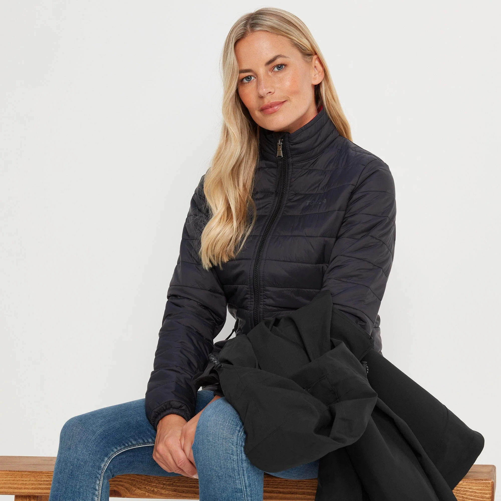 Beverley Womens 3-in-1 Waterproof Jacket - Black - Image 3