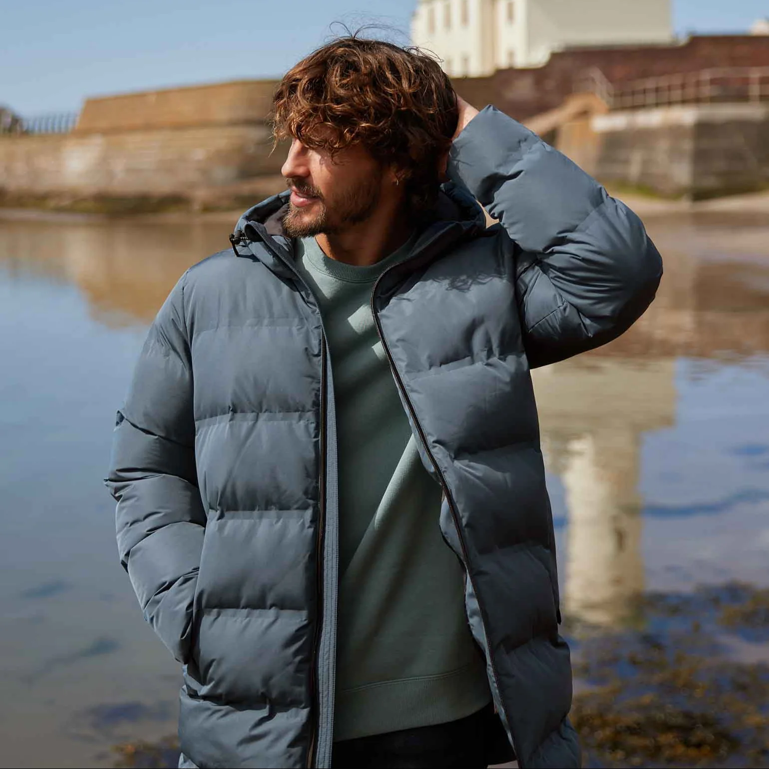 Brinkley Mens  Parka - Graphite - Image 7