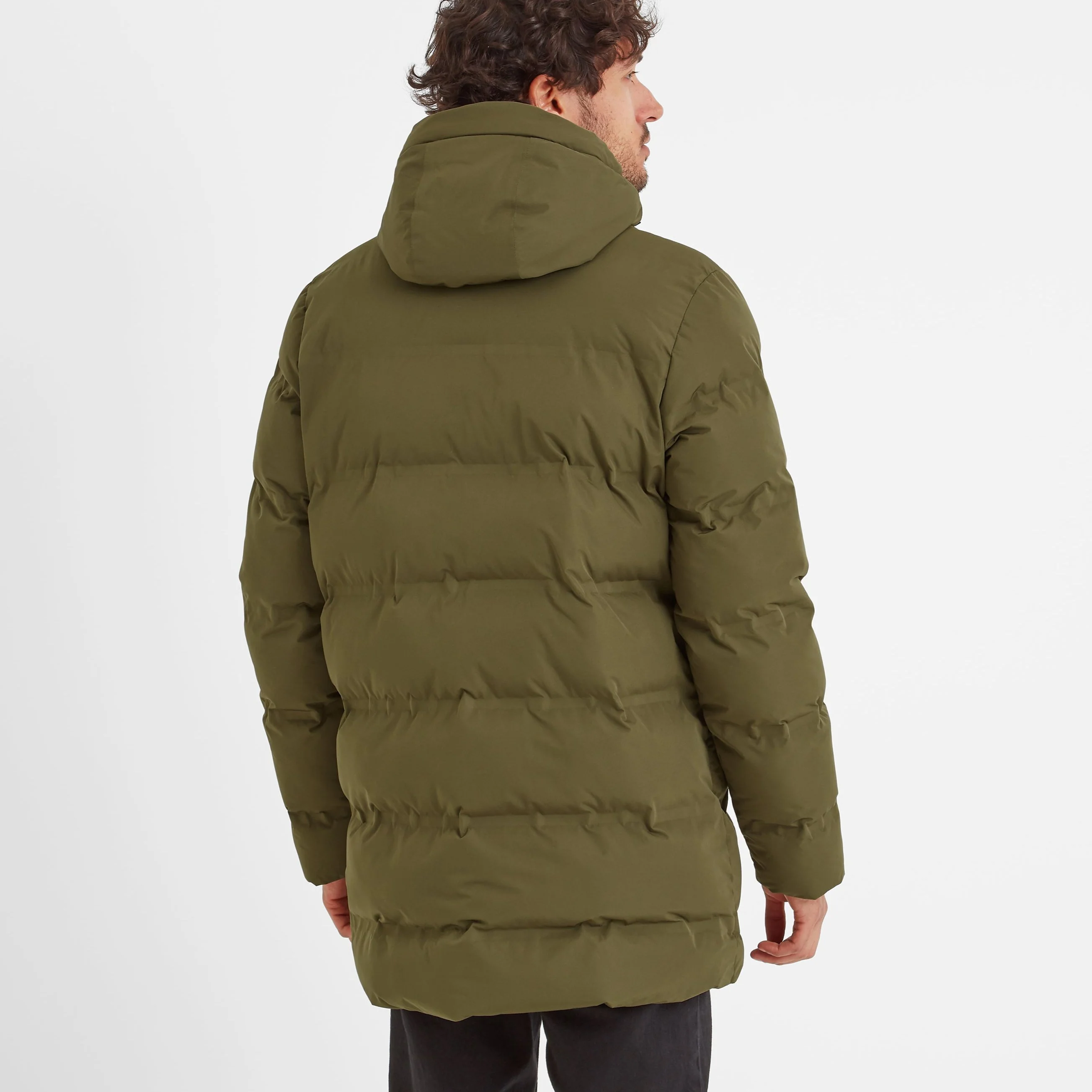 Brinkley Mens Parka - Khaki - Image 8