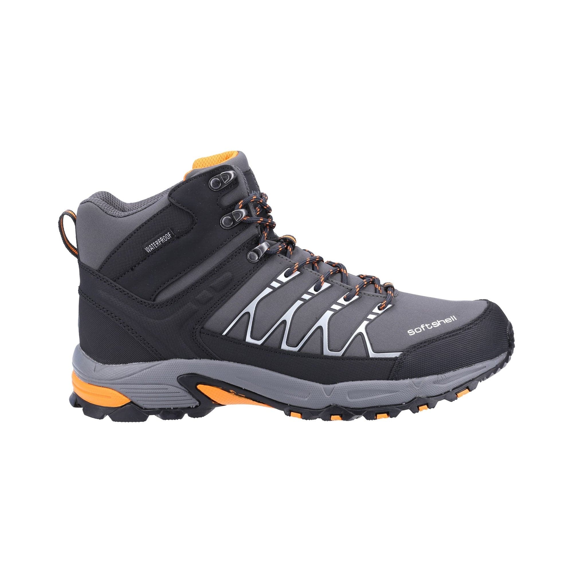 Cotswold Abbeydale Mens Mid Hiker - Grey/Orange - Image 4