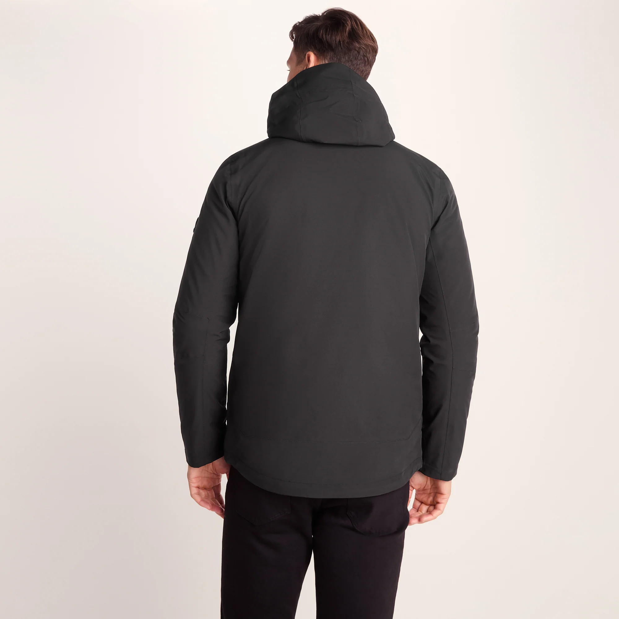 Denton Mens 3-in-1 Waterproof Jacket - Black - Image 3
