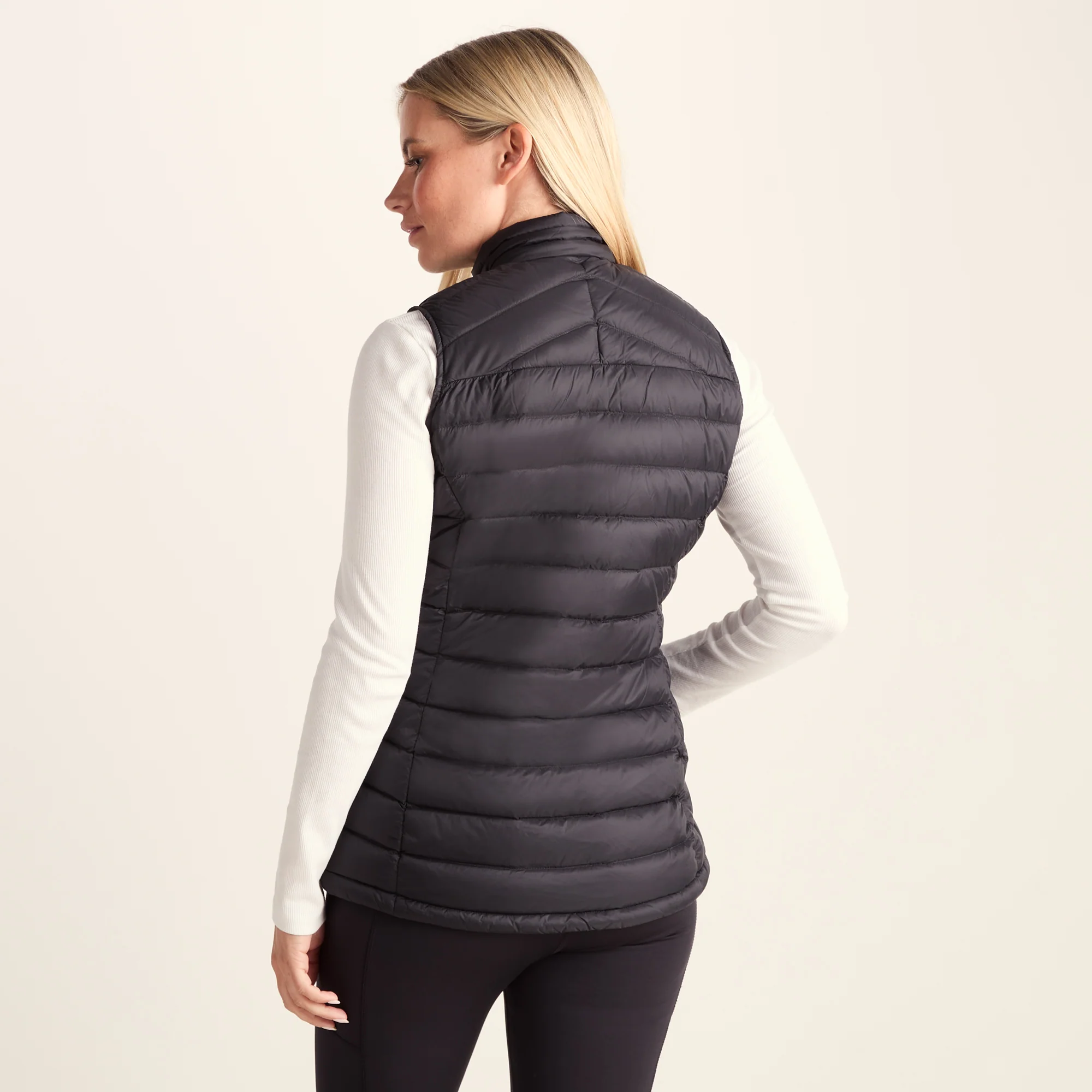 Drax Womens Down Gilet - Black - Image 4