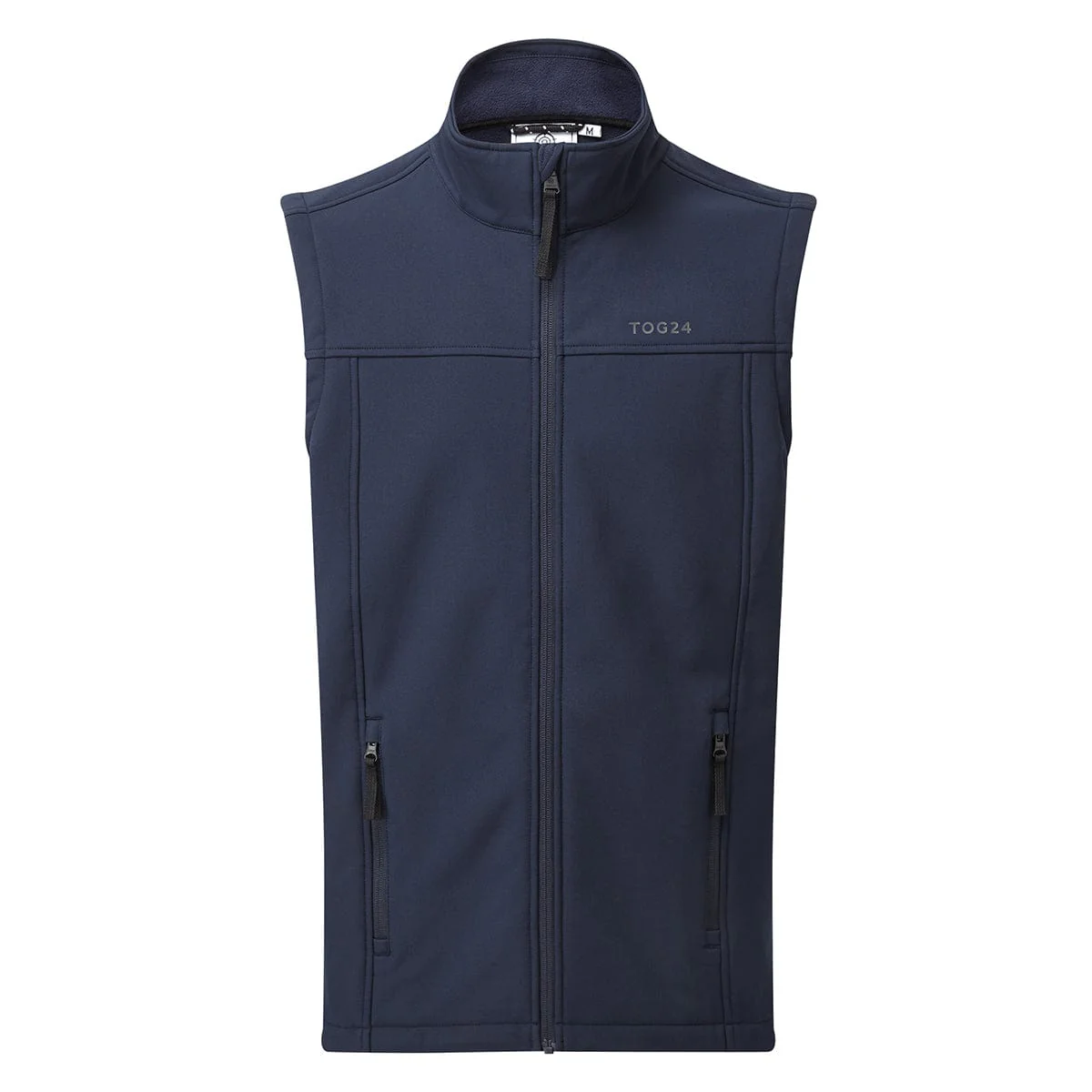 Feizor Mens Shower Resistant Softshell Gilet - Navy - Image 6