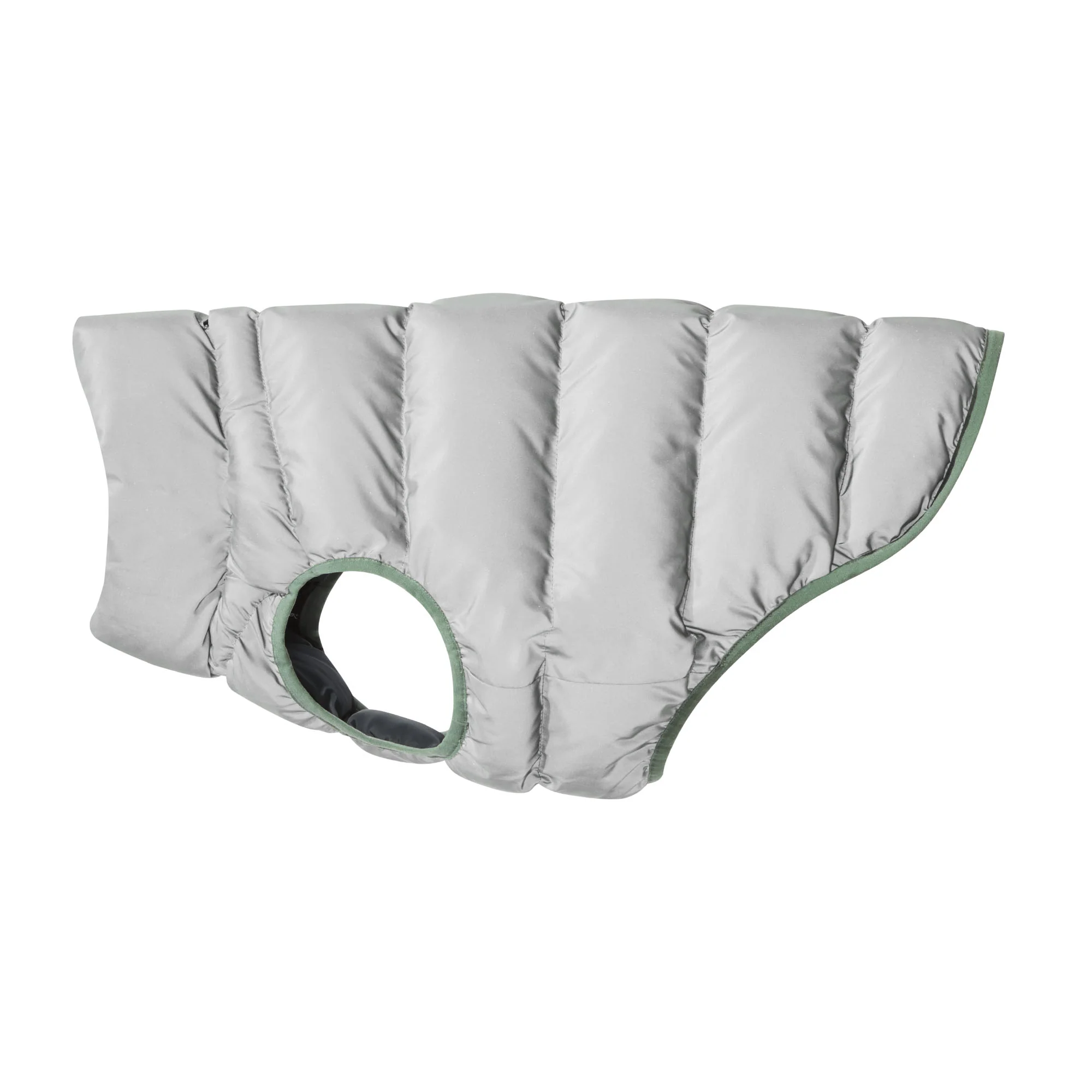 Fetch Padded Dog Coat M - Dark Indigo/Vanilla/Light Forest - Image 8