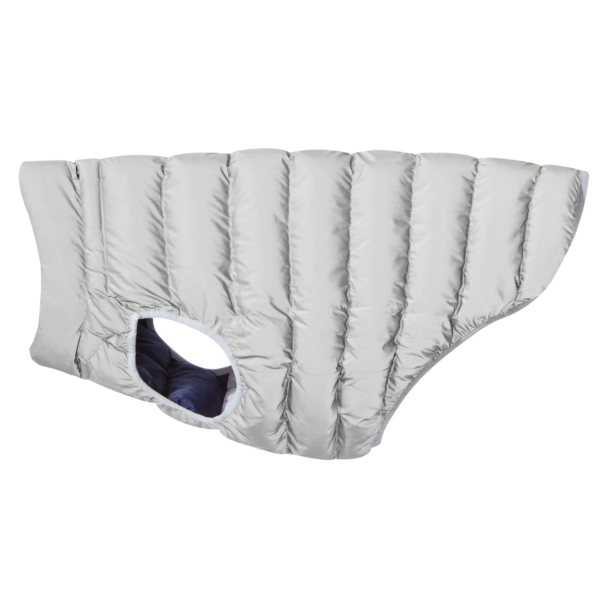 Fetch Padded Dog Coat XL - Oxford Blue/Light Mist/Lavender Grey - Image 7