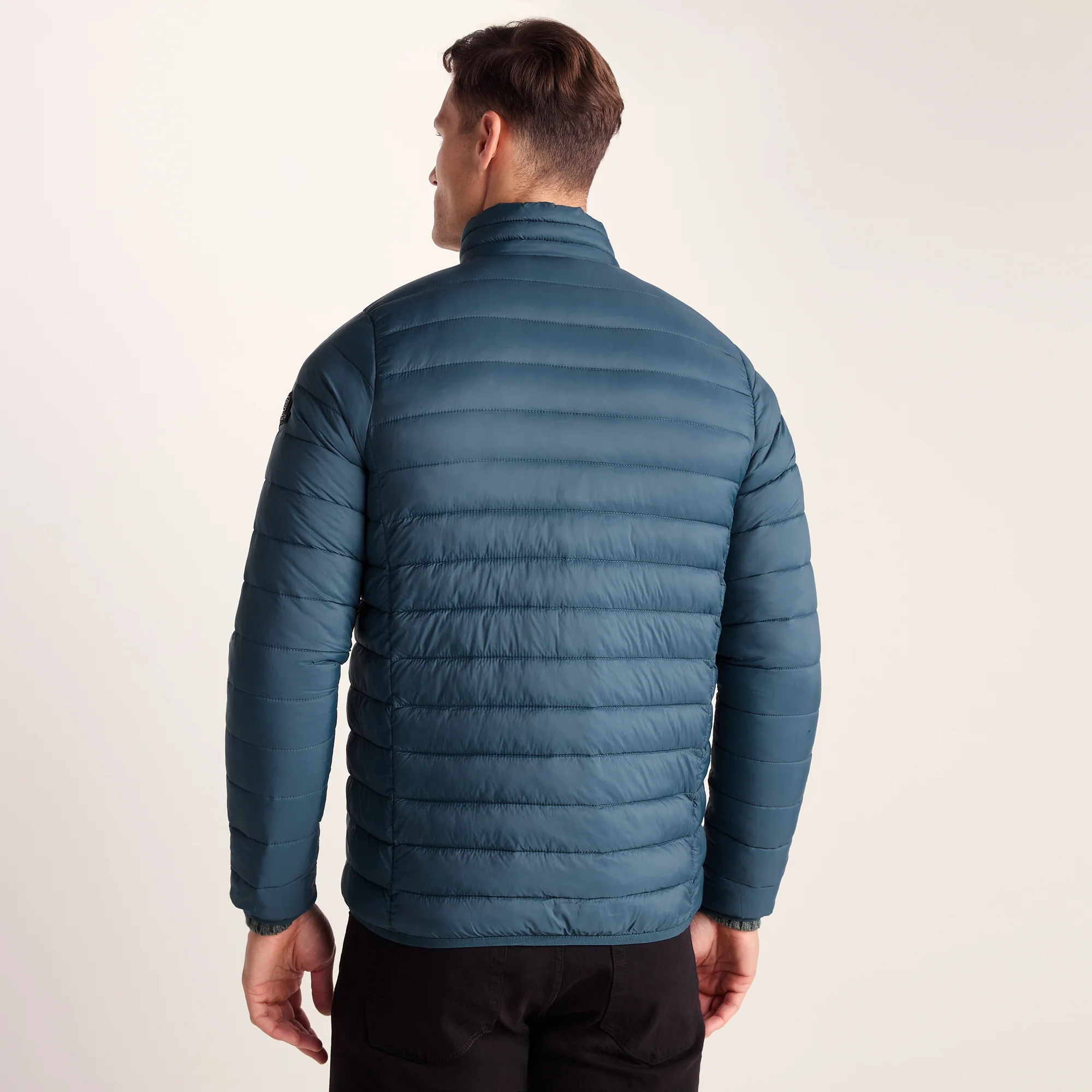 Gibson Mens Insulated Padded Jacket - Lagoon Blue - Image 3