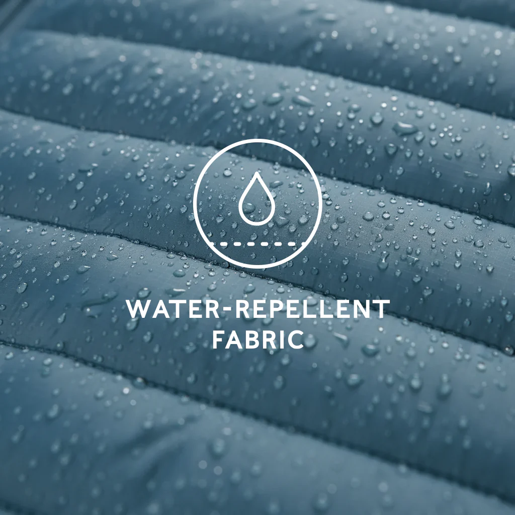 Gibson Mens Insulated Padded Jacket - Lagoon Blue - Image 8