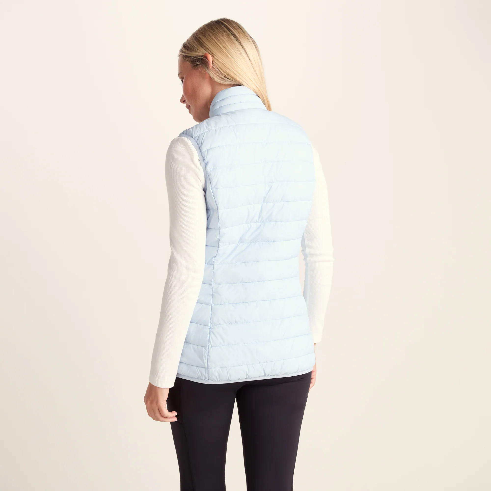 Gibson Womens Insulated Padded Gilet - Ice Blue - Image 3