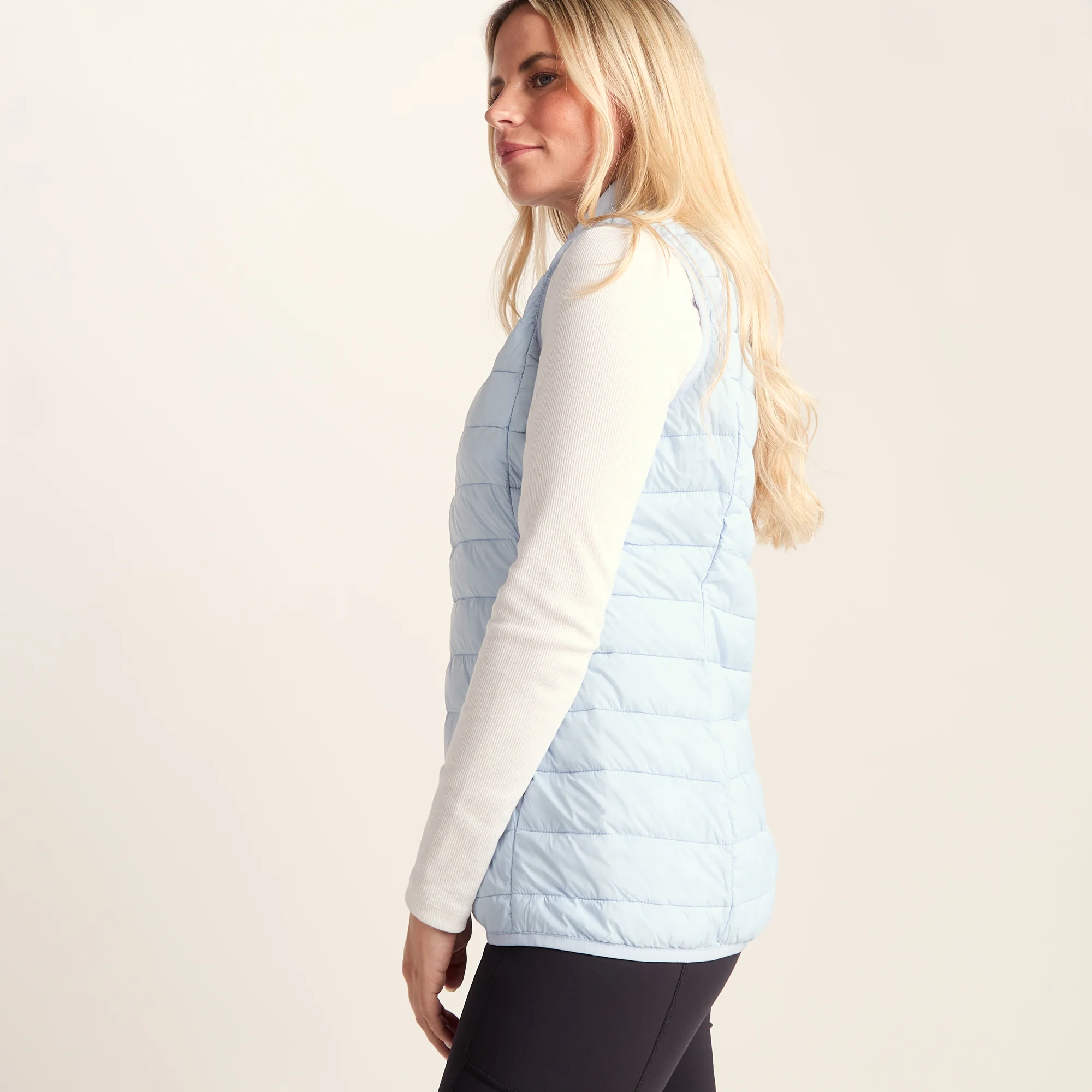 Gibson Womens Insulated Padded Gilet - Ice Blue - Image 6