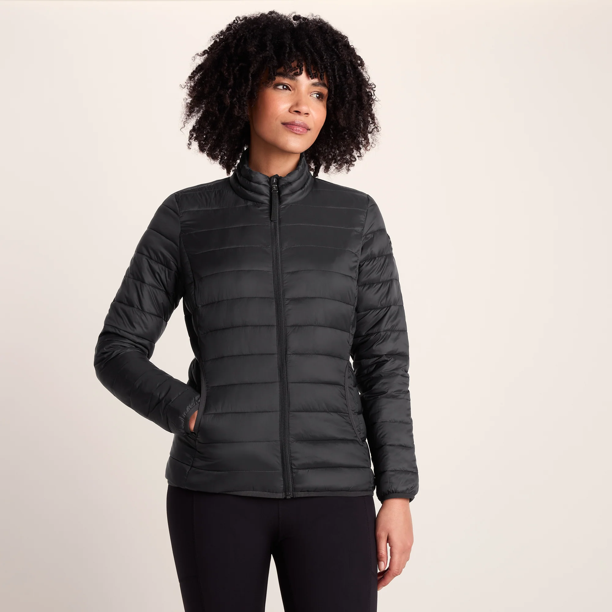 Gibson Womens Insulated Padded Jacket - Black - Image 6