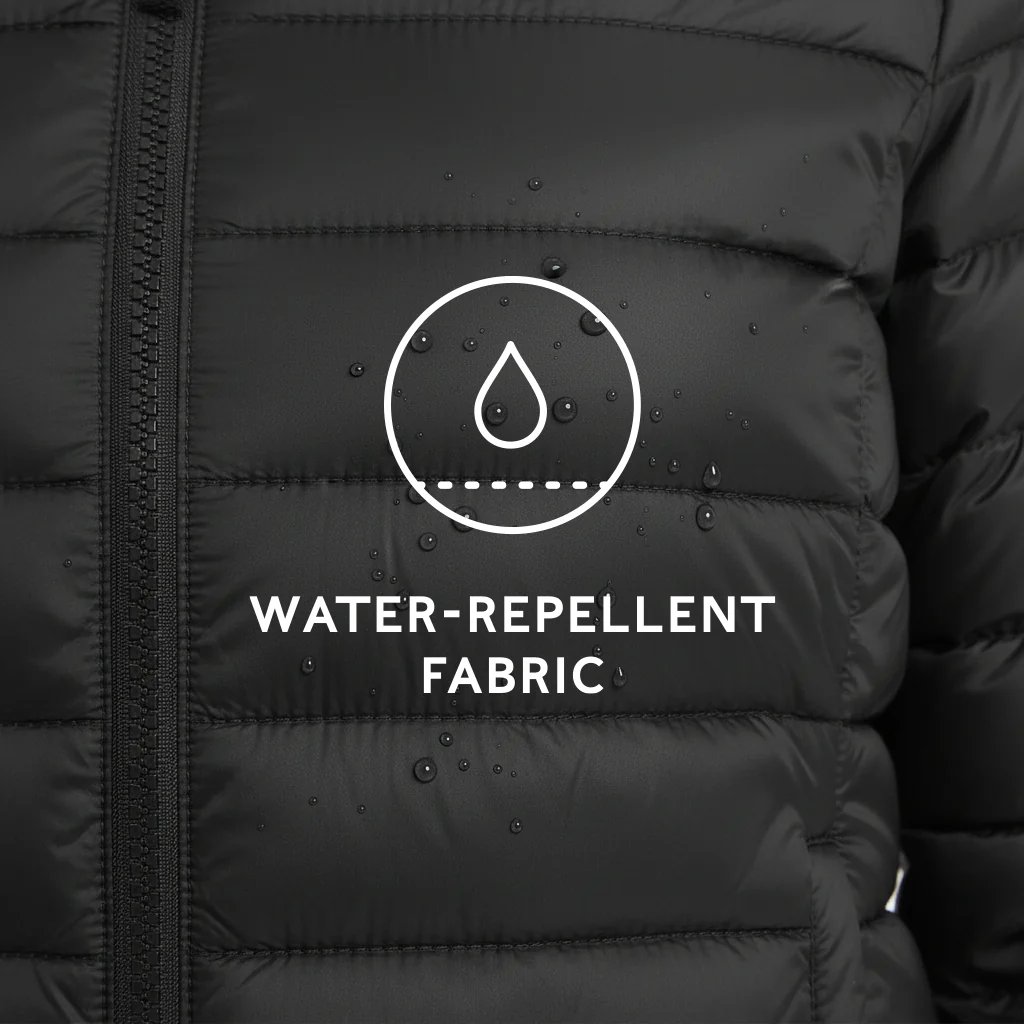 Gibson Womens Insulated Padded Jacket - Black - Image 7