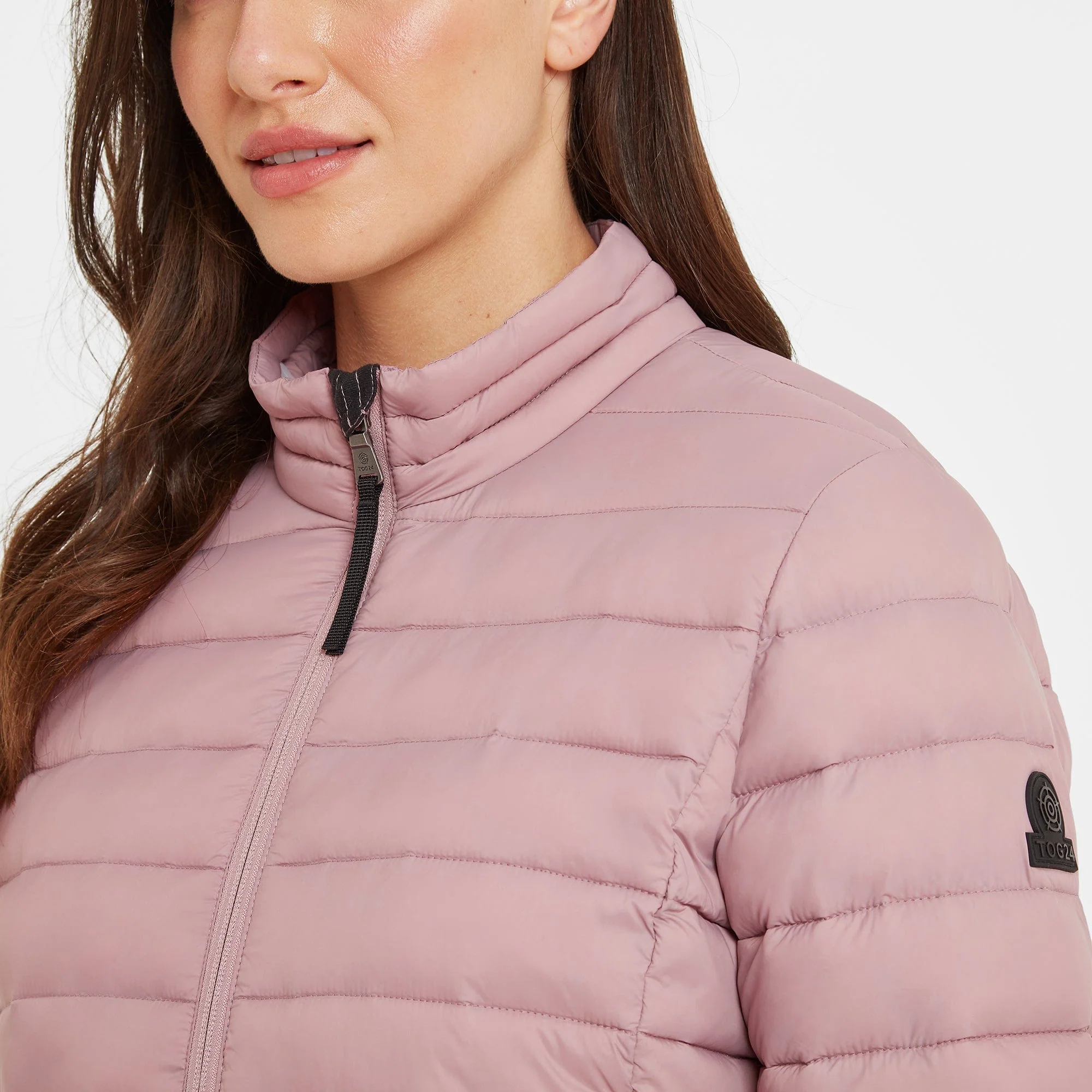 Gibson Womens Insulated Padded Jacket - Faded Pink - Image 5