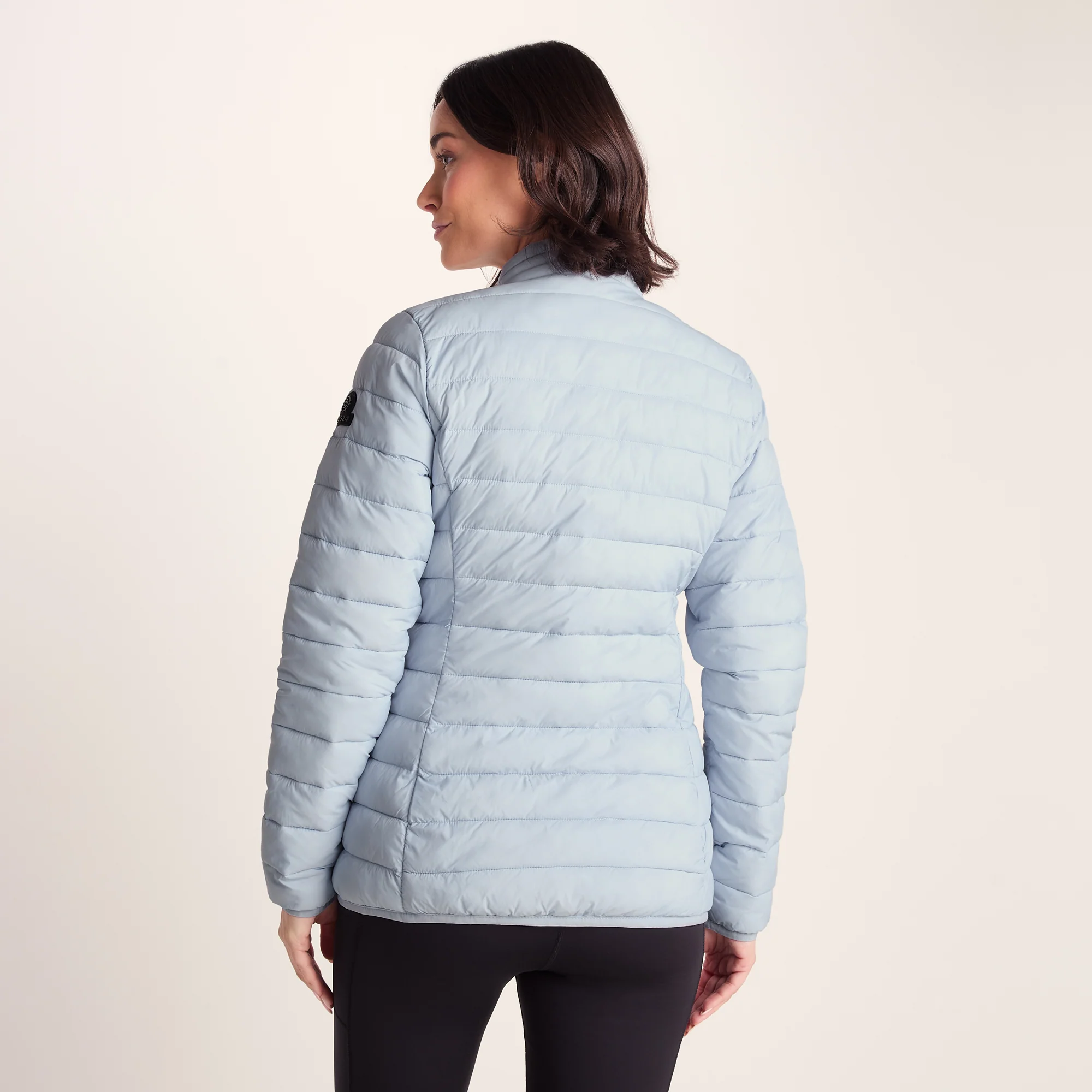 Gibson Womens Insulated Padded Jacket - Ice Blue - Image 5