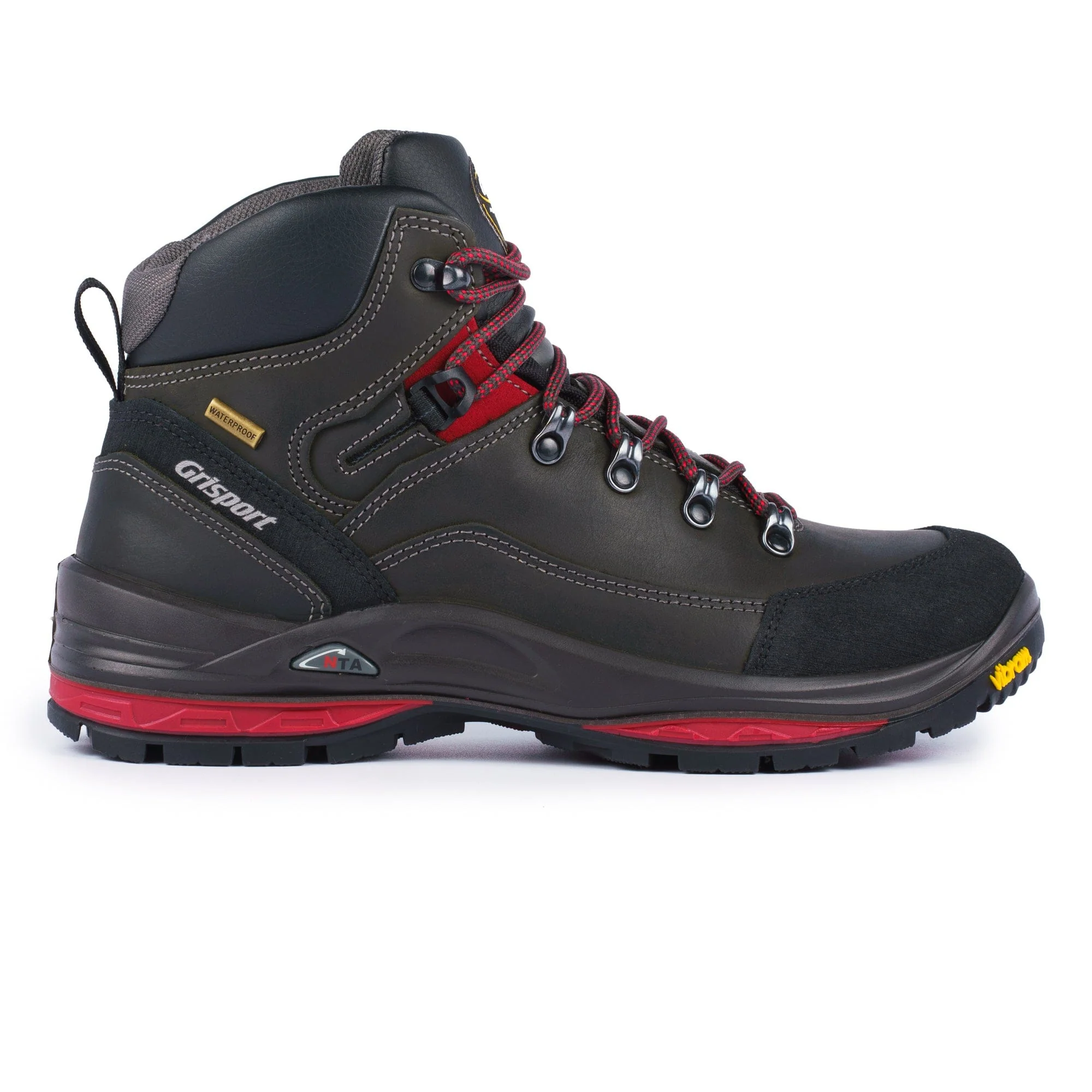 Grisport Fortress Mens Walking Boot - Grey - Image 4