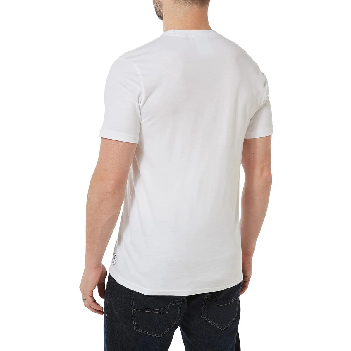 Honley Mens T-Shirt - White - Image 3