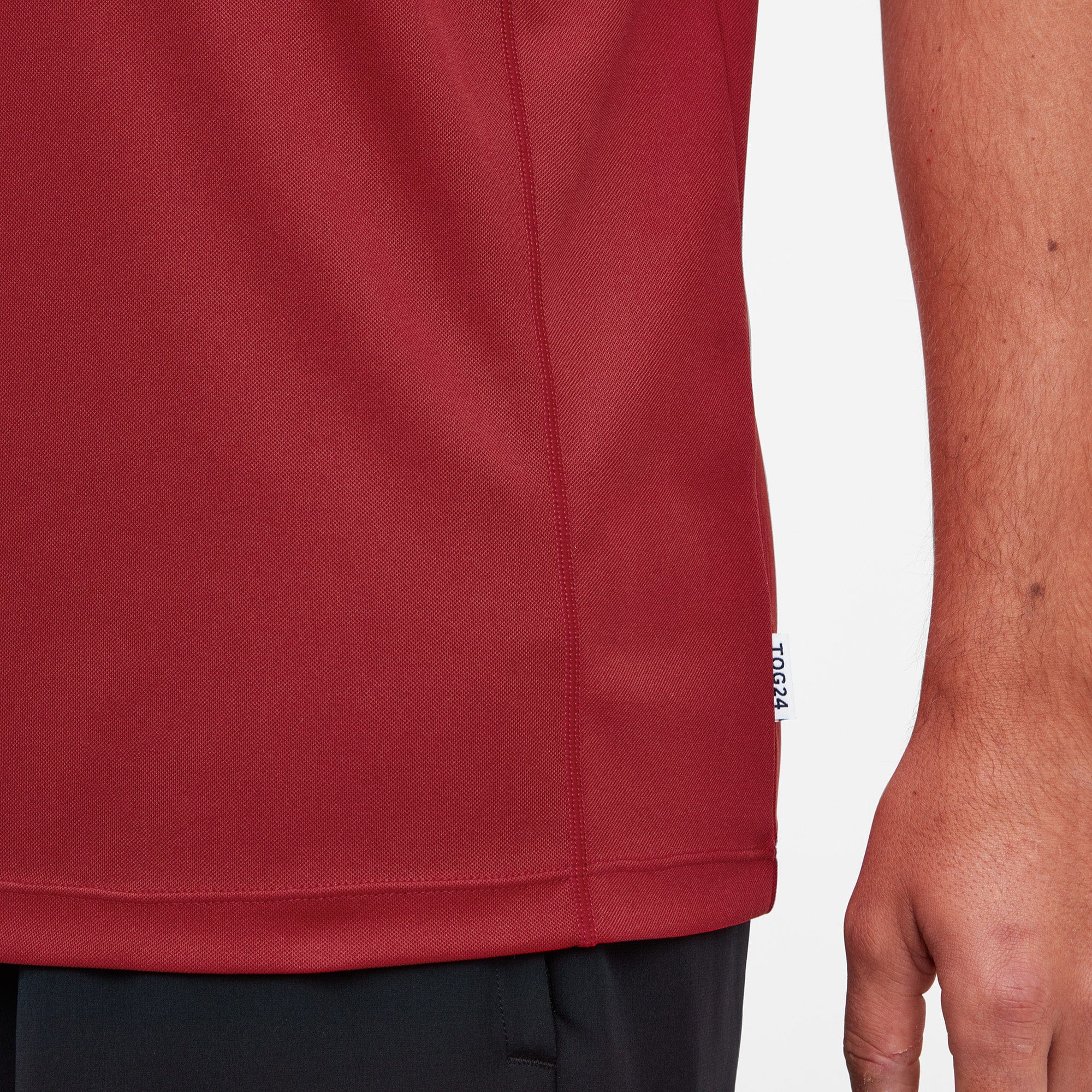 Kennedy Mens Tech T-Shirt - Chilli - Image 3