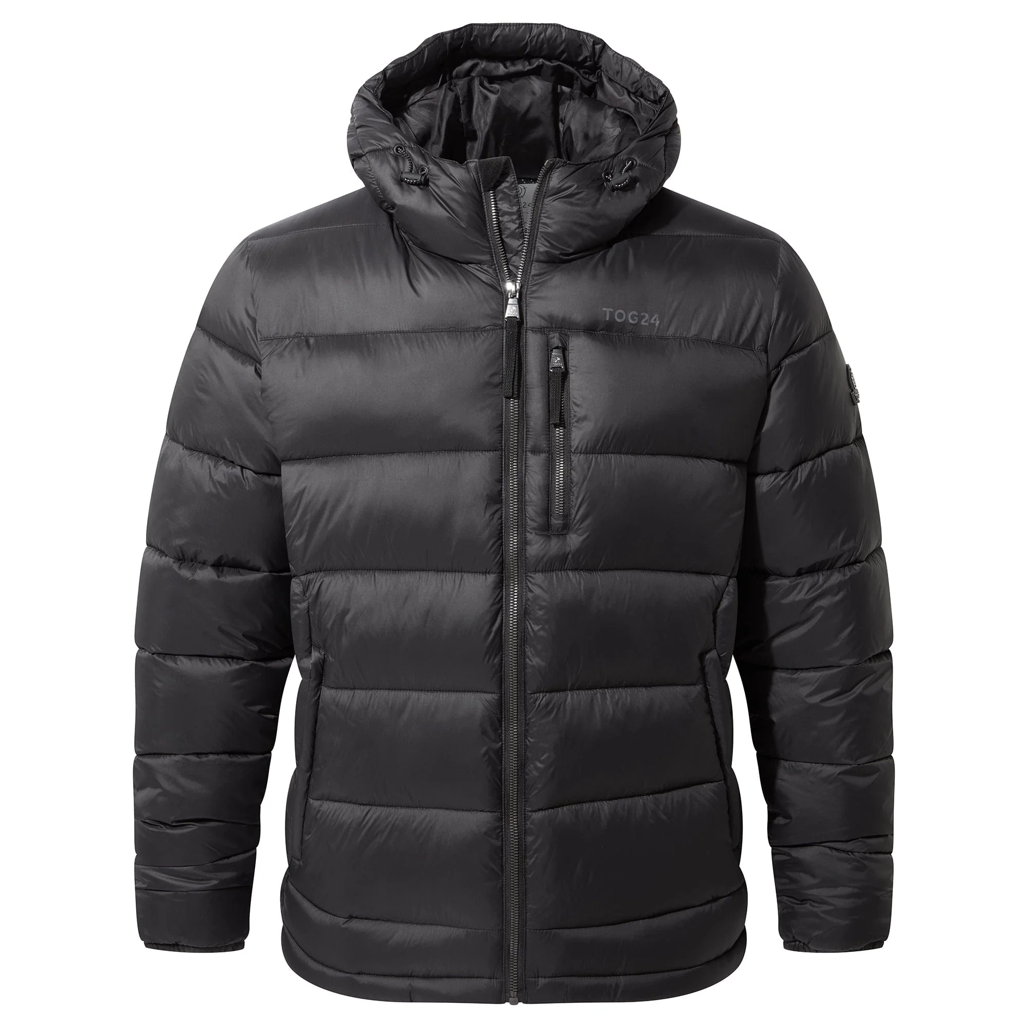 Maloney Mens Wind Resistant Insulated Jacket - Black - Image 8