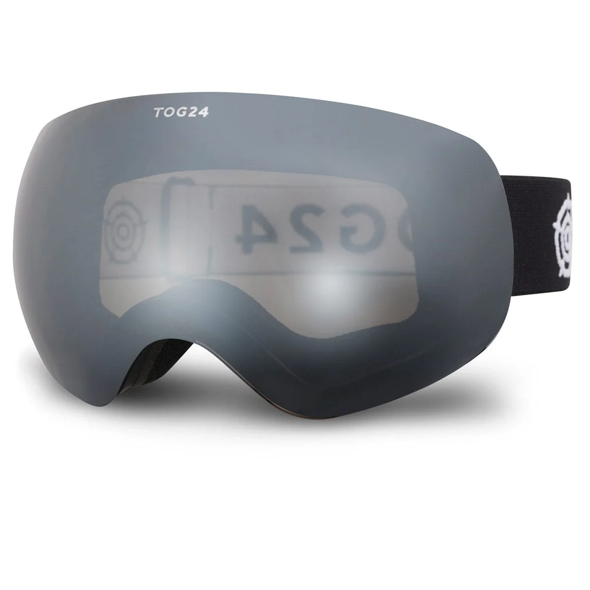 Megeve Cat 3 Lens Goggles - Matt Black/Silver - Image 4