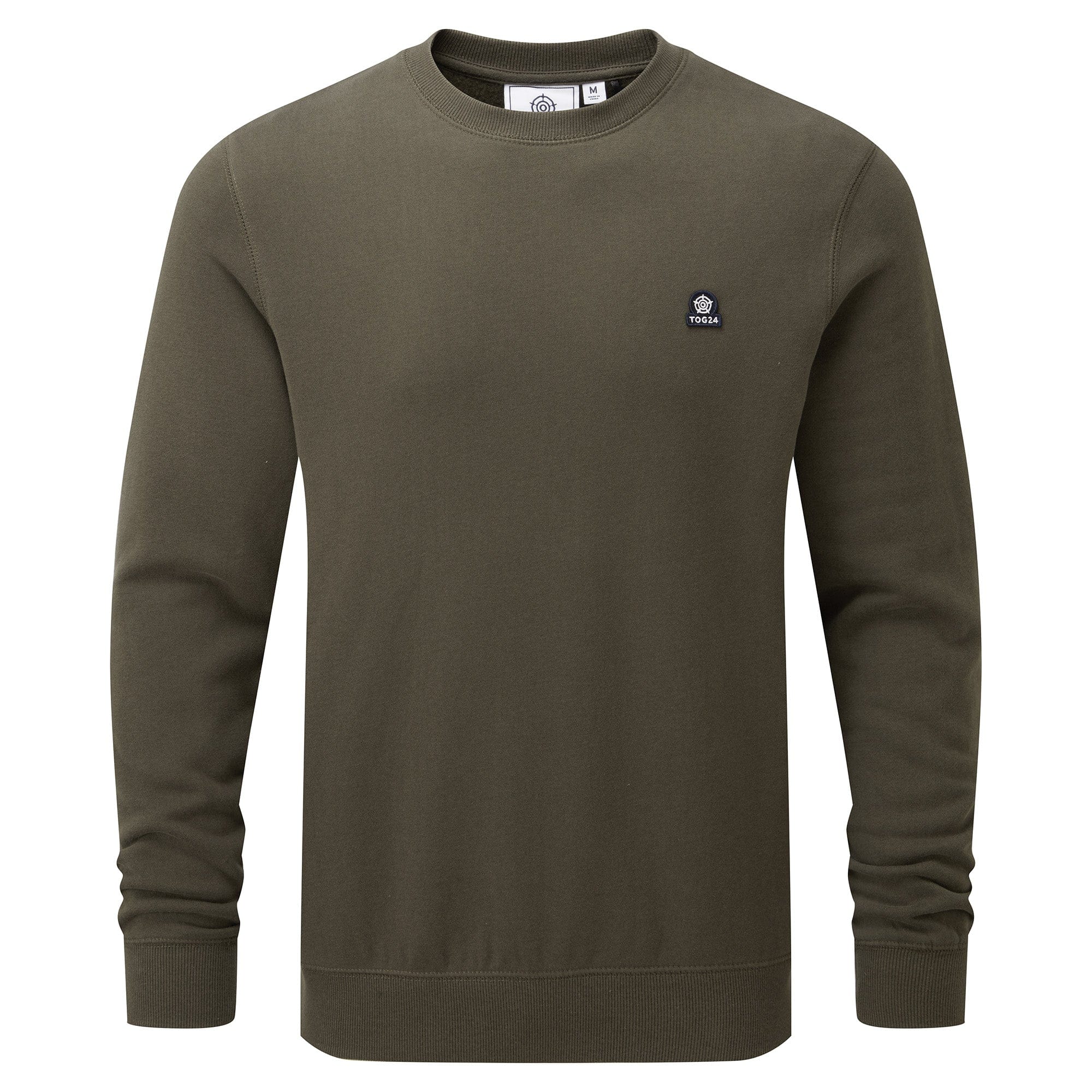 Mellor Mens Supersoft Cotton Rich Sweat - Dark Khaki - Image 6