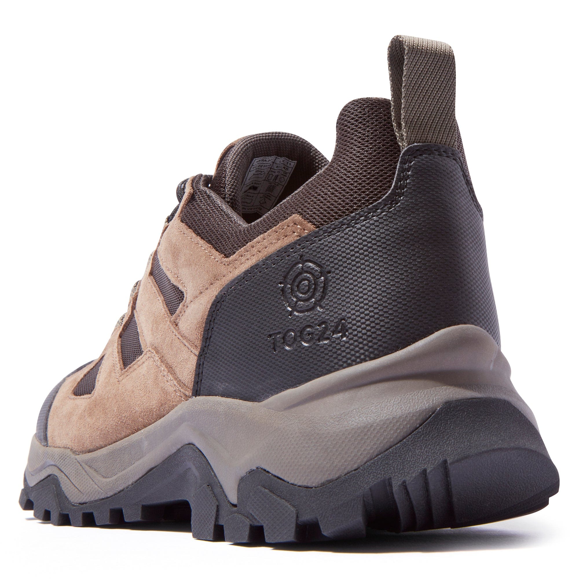 Mesa Mens Low Walking Shoe - Khaki - Image 4