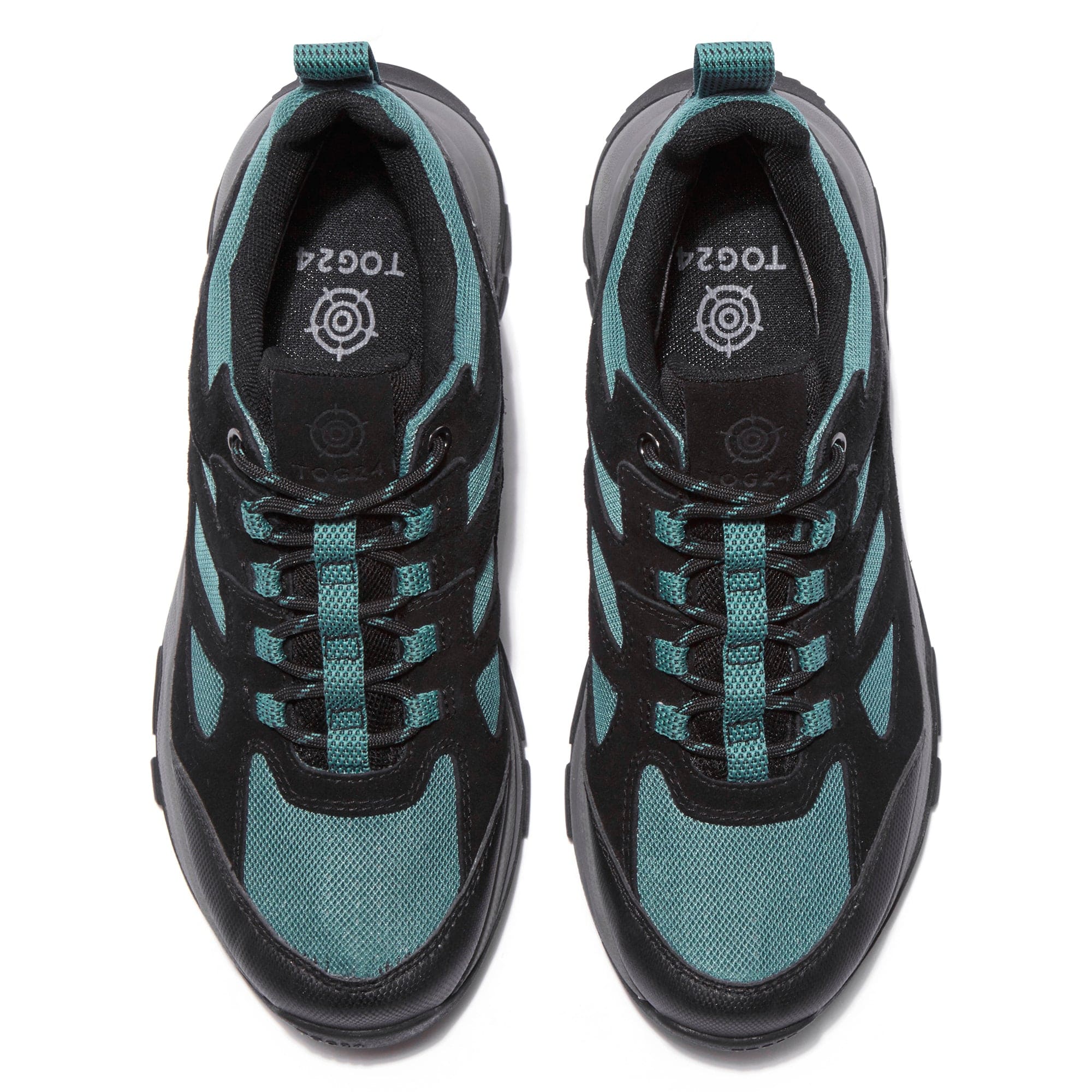 Mesa Womens Low Walking Shoe - Black/Teal - Image 5