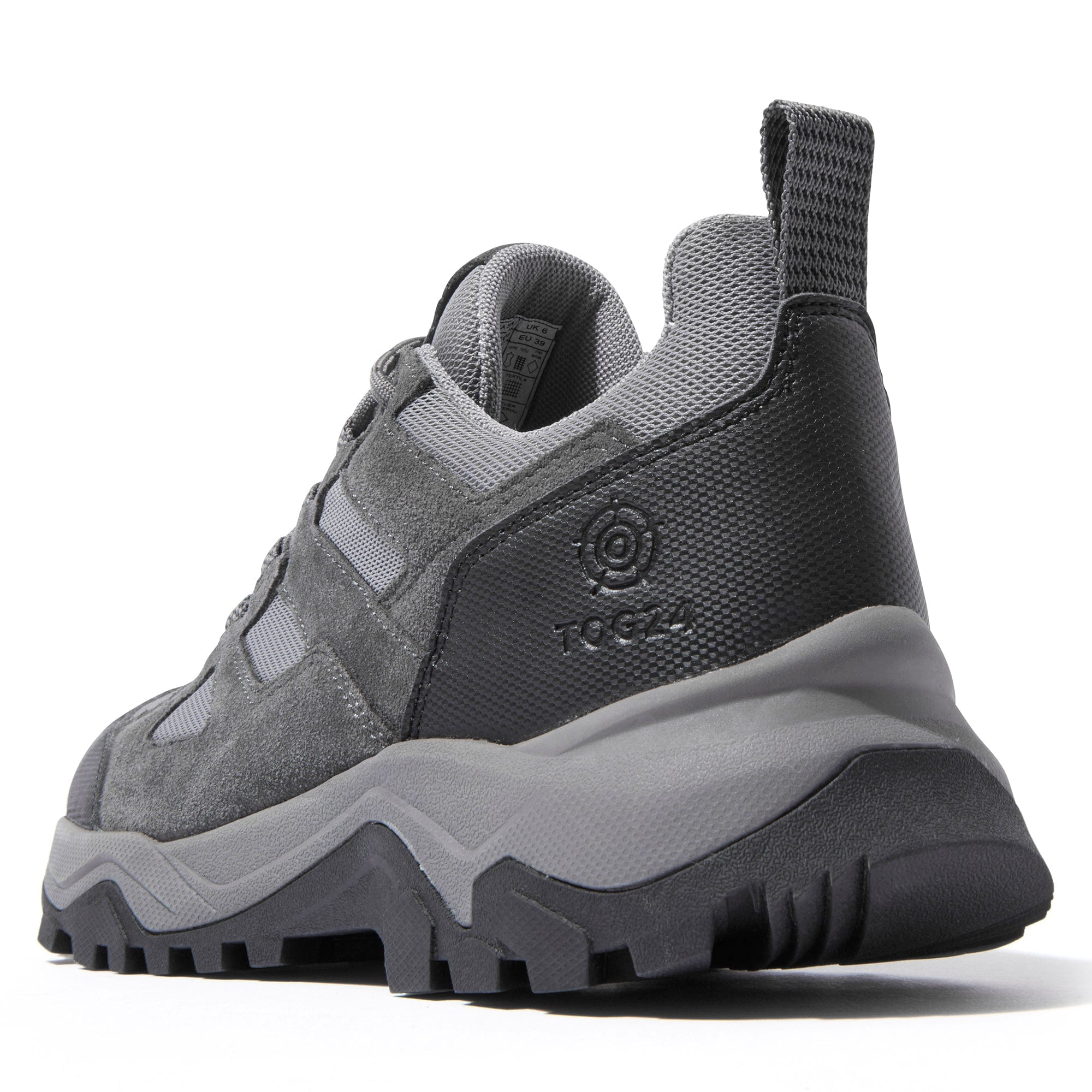 Mesa Womens Low Walking Shoe - Grey/Light Grey - Image 4