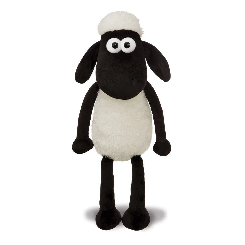 Shaun the Sheep 12" Soft Toy - Black/White - Image 4