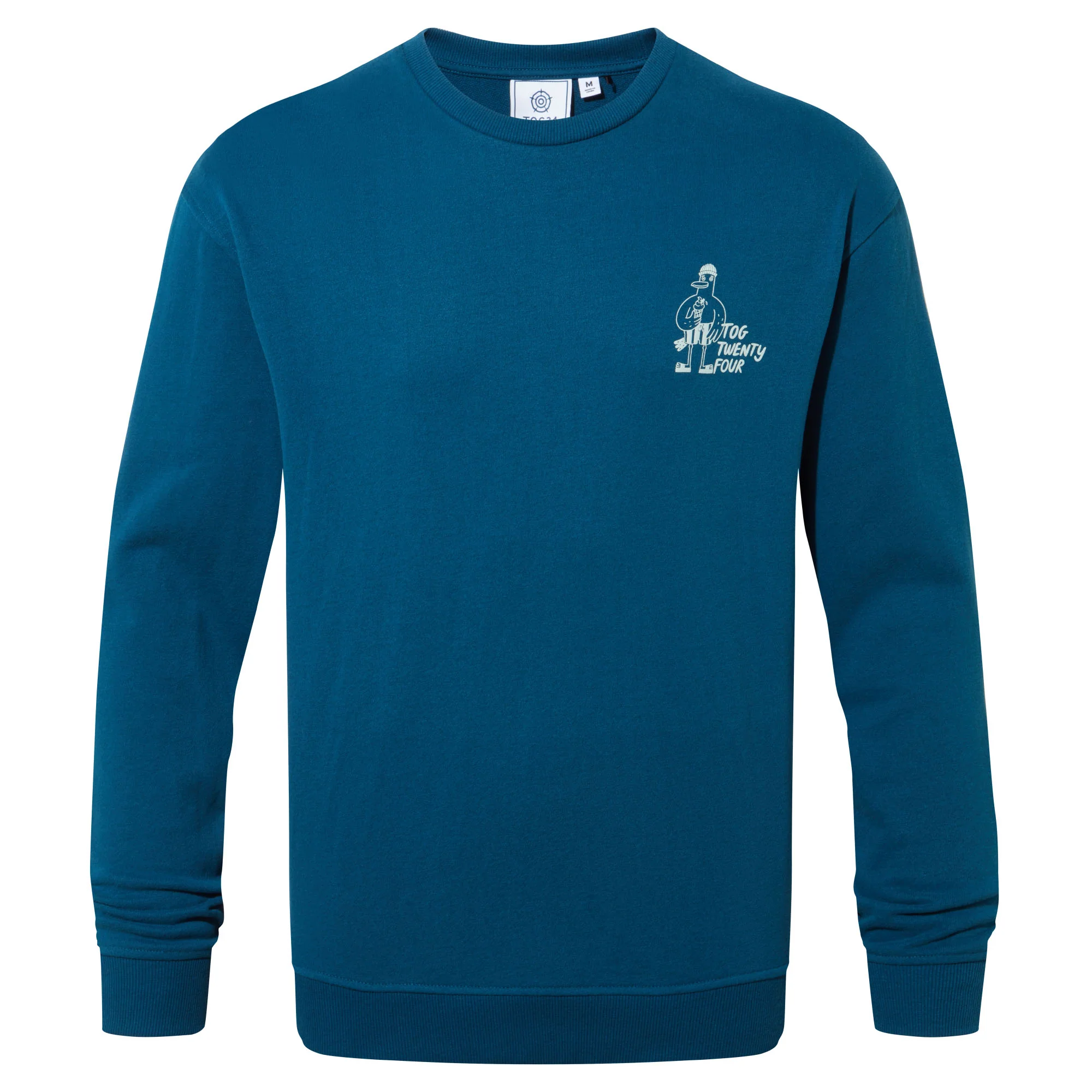 Sunnie Mens Supersoft Hattie Clark Sweatshirt - Deep Sea Blue - Image 5