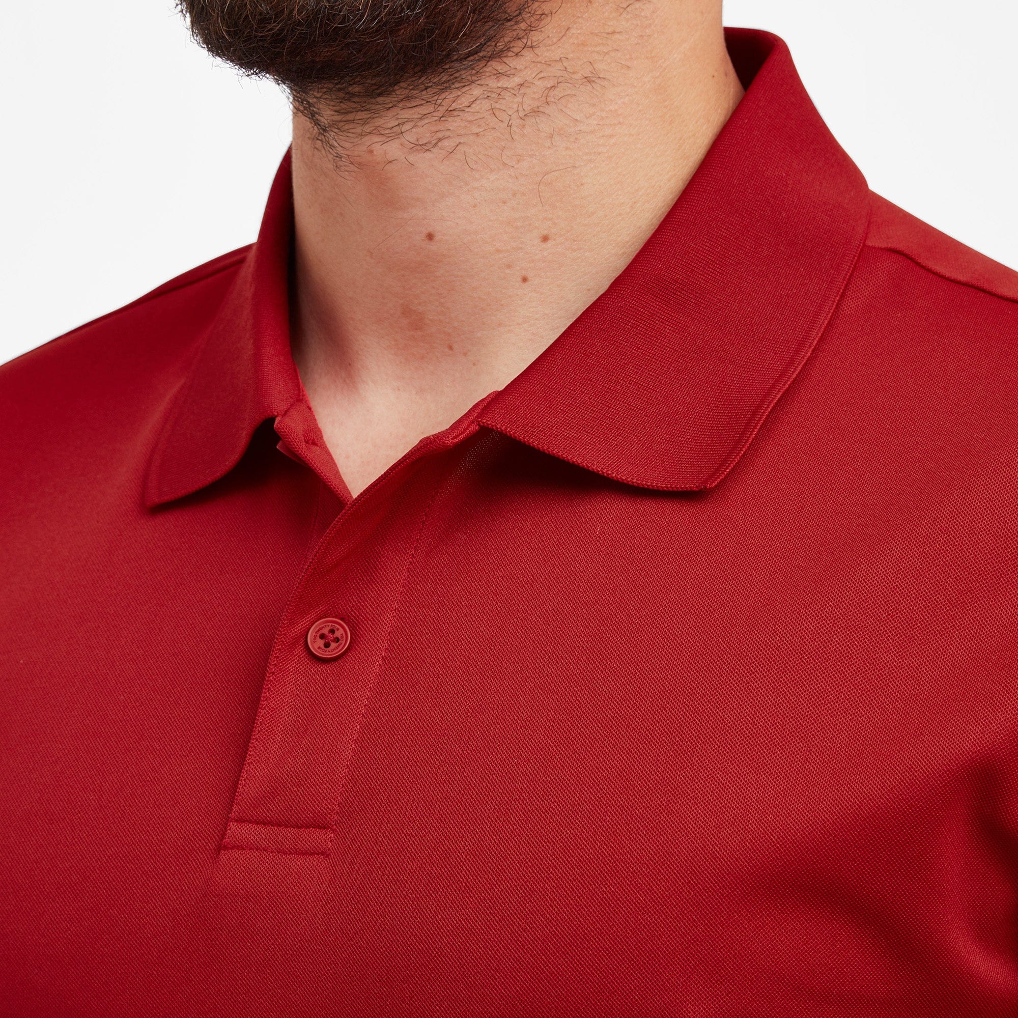 Torres Mens Tech Polo - Chilli - Image 3