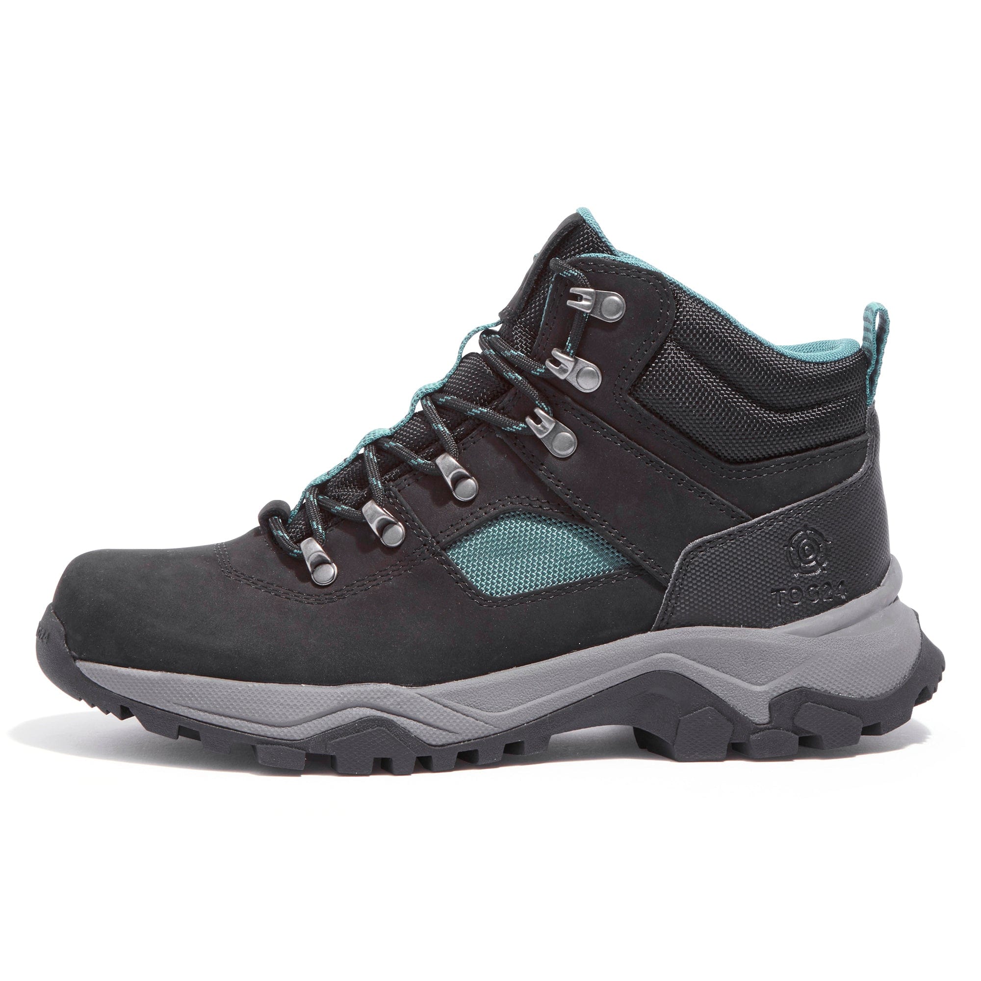 Tundra Womens Walking Boot - Black/Teal - Image 3