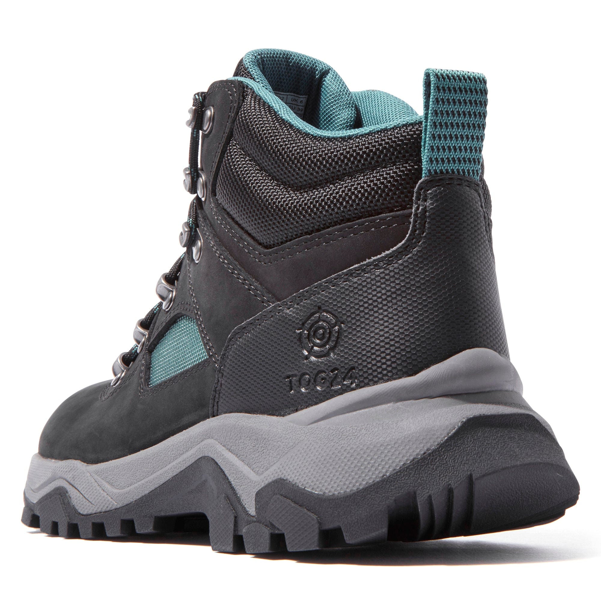 Tundra Womens Walking Boot - Black/Teal - Image 4