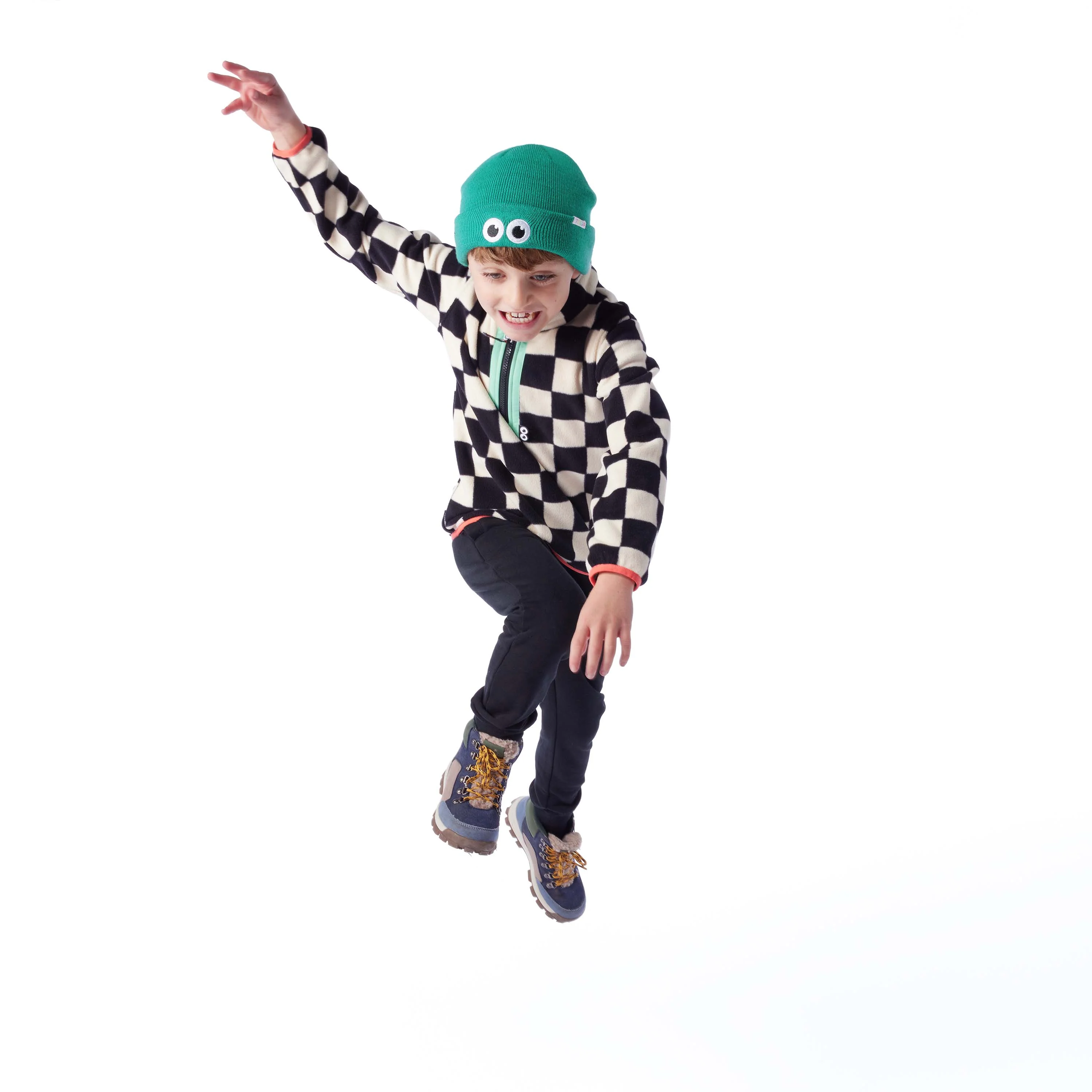 Uda Kids Shaun the Sheep Knit Hat - Jungle Green - Image 5