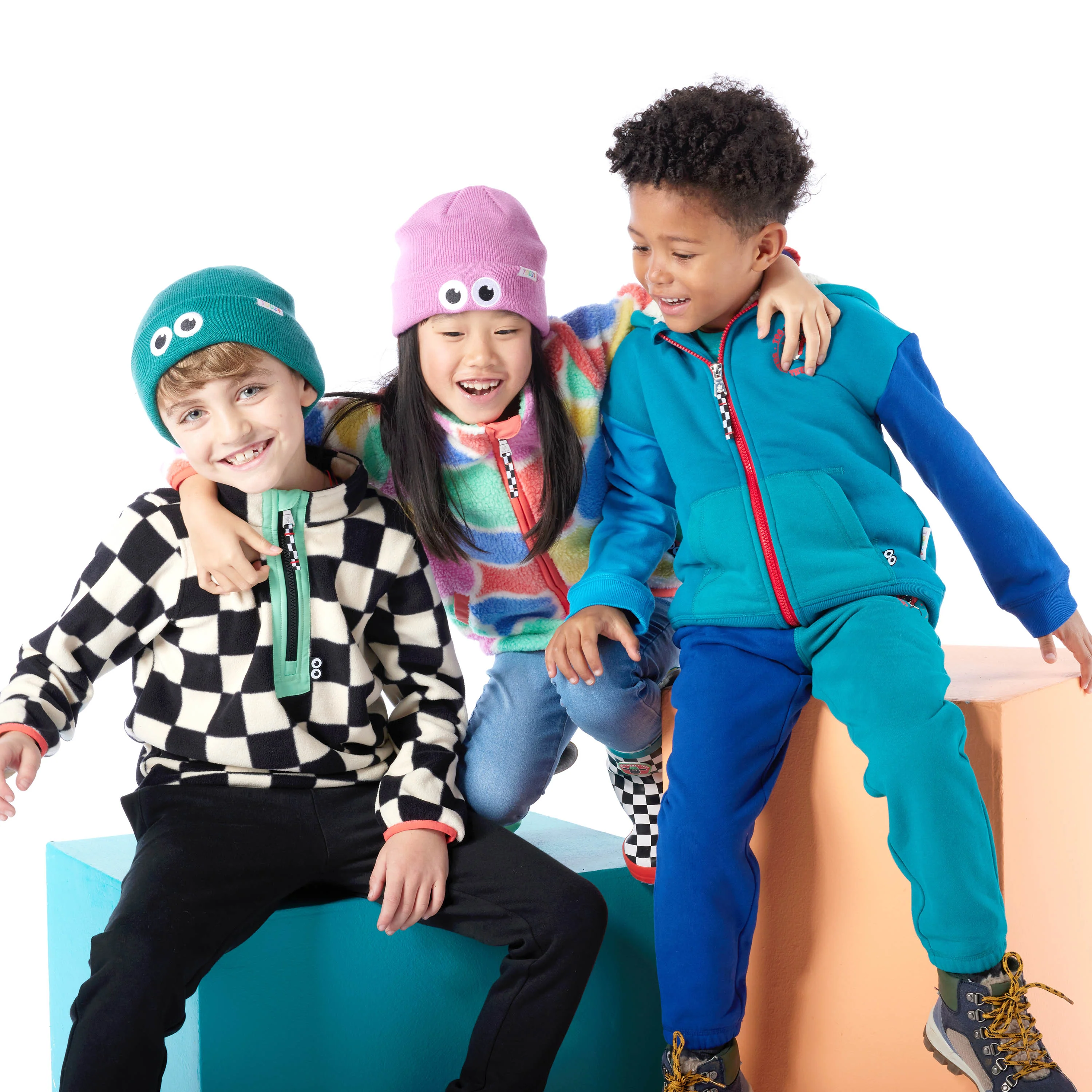 Uda Kids Shaun the Sheep Knit Hat - Piglet Pink - Image 5